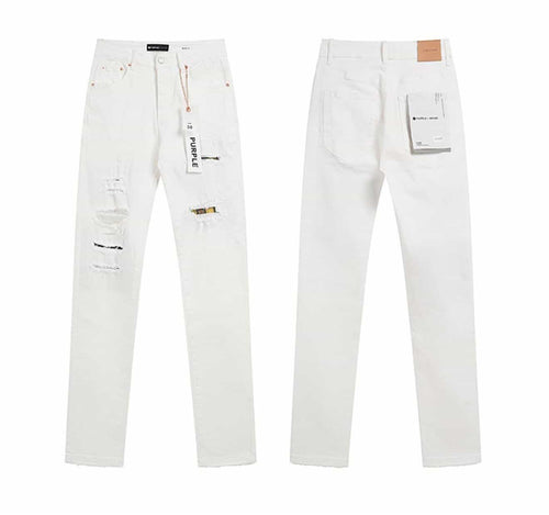 Purple Brand Black And White Jeans.