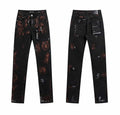 Purple Brand Black And White Jeans.